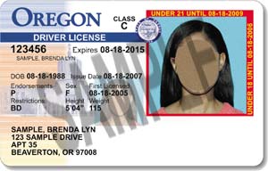 fake oregon id