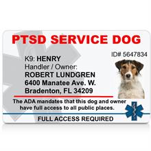 fake service dog id