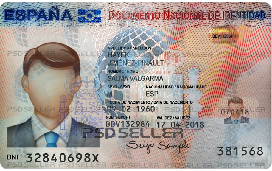 fake spanish id