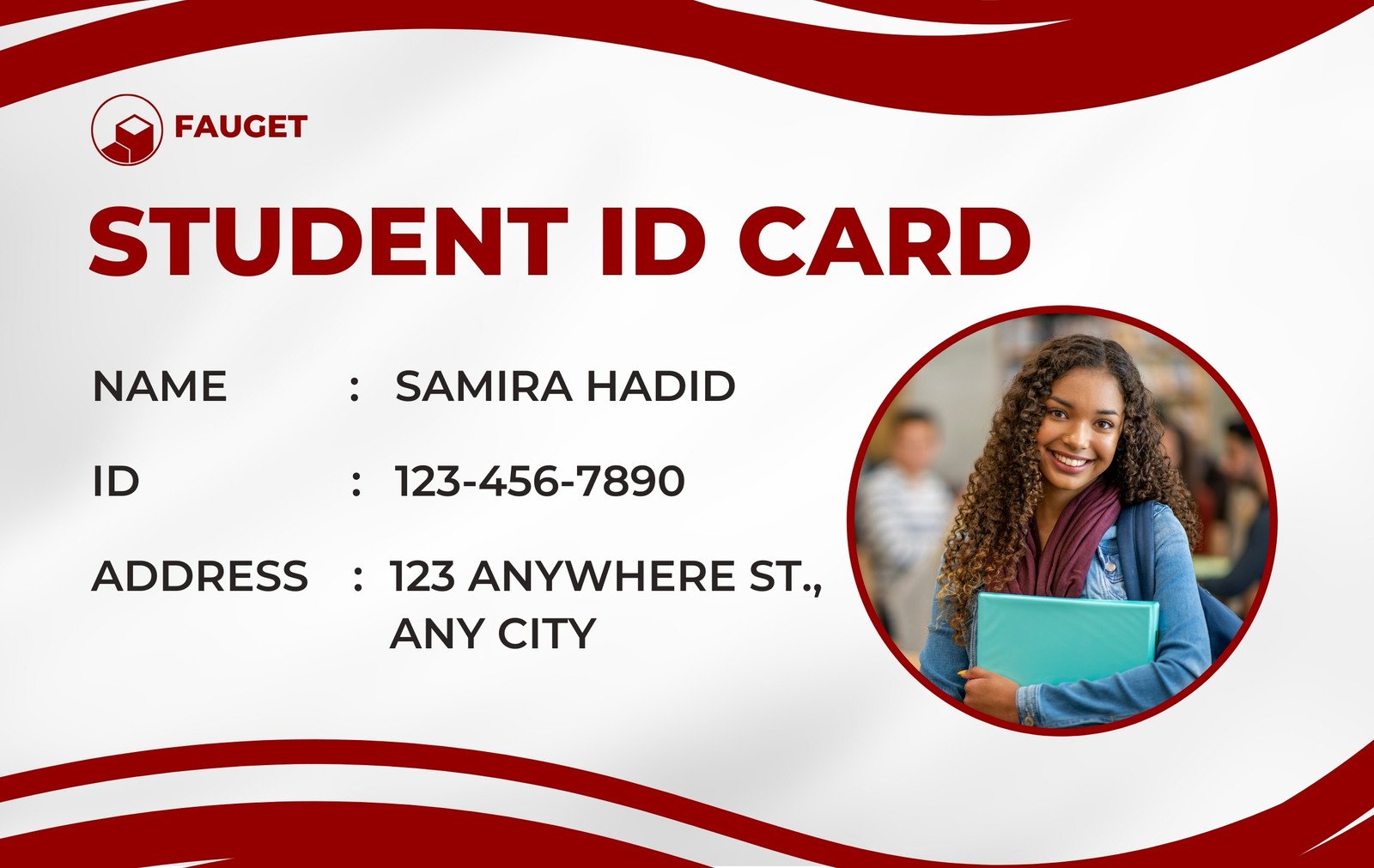 fake student id