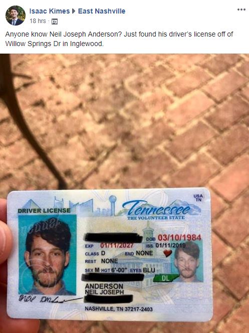 fake tennessee id