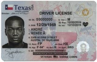 fake texas id