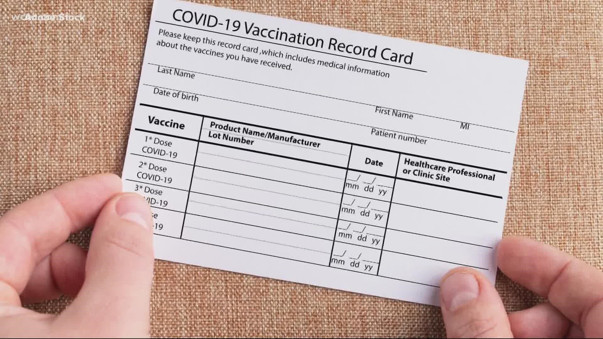 fake vax id