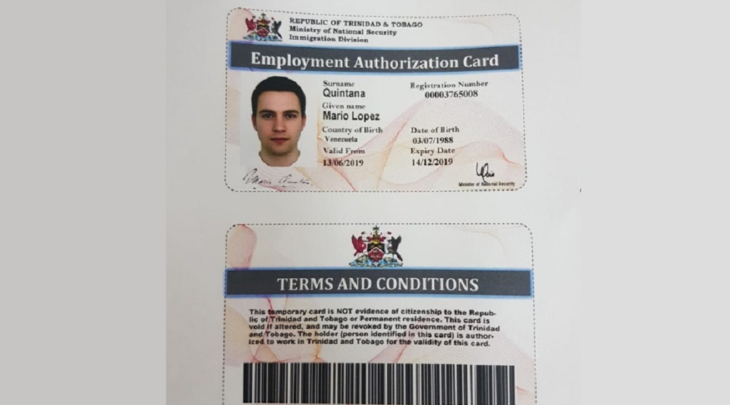 fake venezuela id card