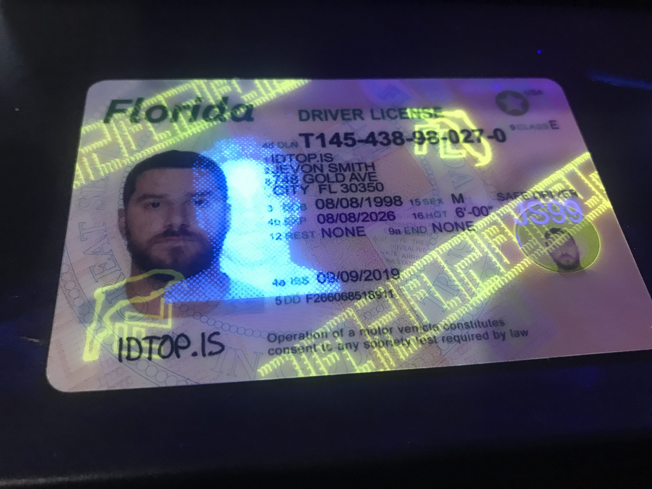 Florida Scannable Fake Id Charges