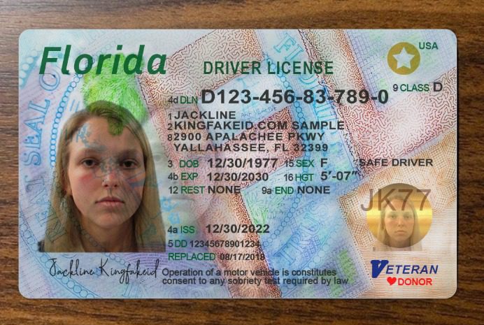 Florida Scannable Fake Id Generator