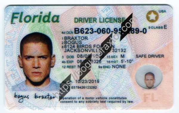 Florida Scannable Fake Id Generator