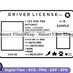 free texas fake paper id template download