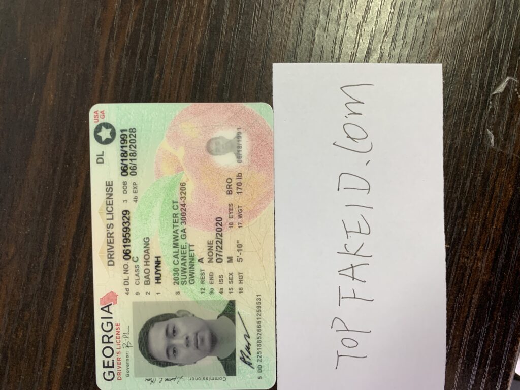 Georgia Scannable Fake Id Online