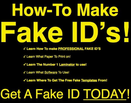 getting a fake id