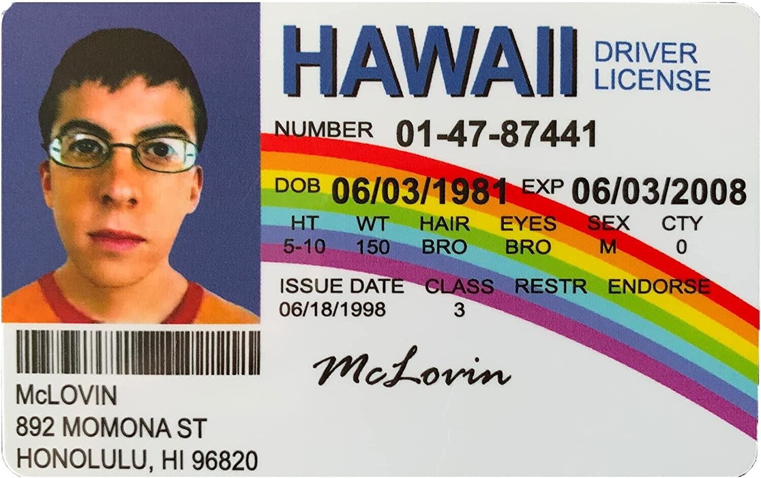 Hawaii Fake Id Templates