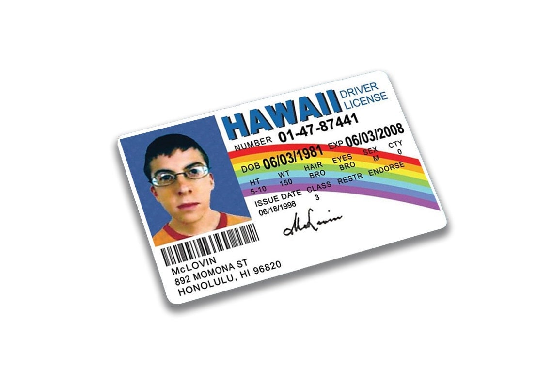 Hawaii Scannable Fake Id Front And Back