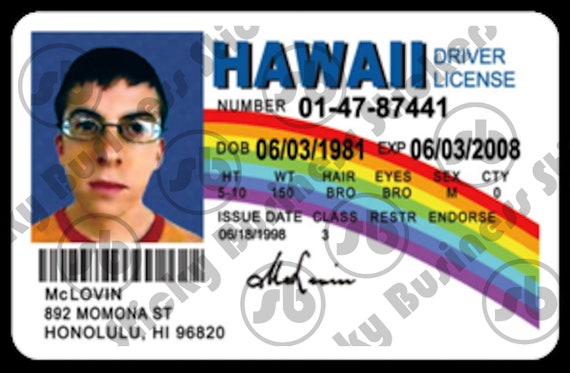 hawaiian fake id