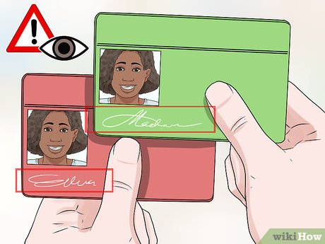 how can you tell a fake id