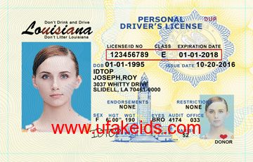 How Much Is A Louisiana Scannable Fake Id