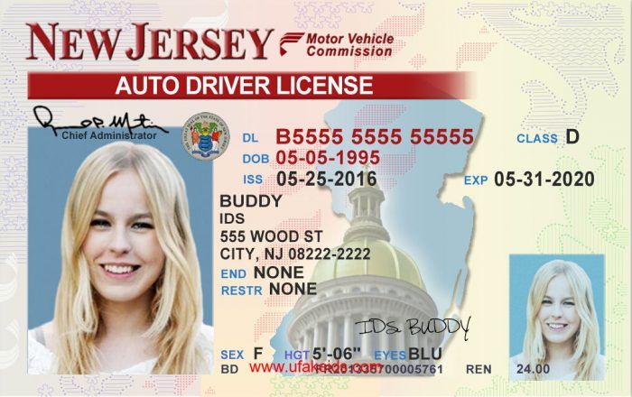 How Much Is A New Jersey Scannable Fake Id