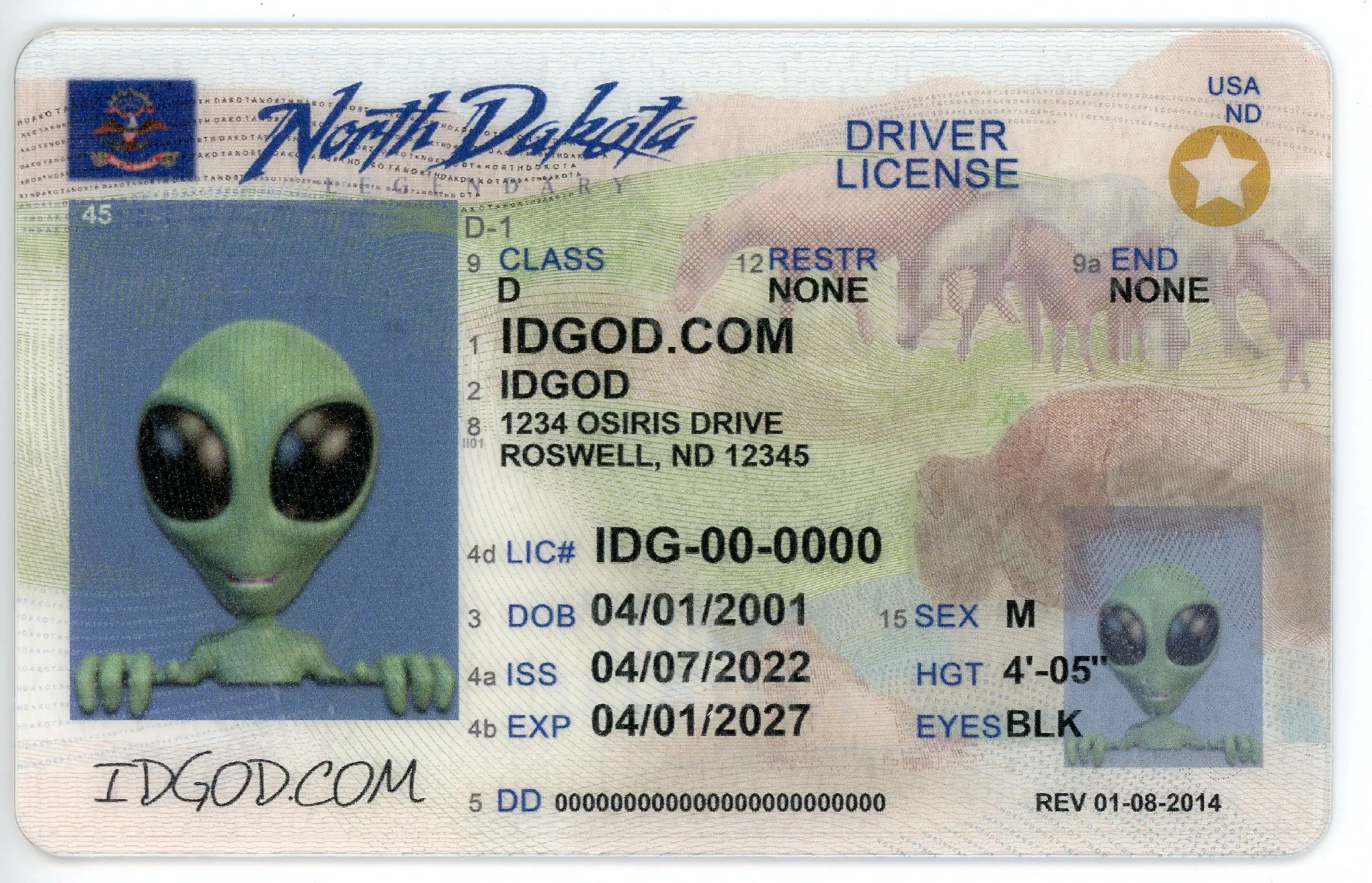 How Much Is A North Dakota Scannable Fake Id