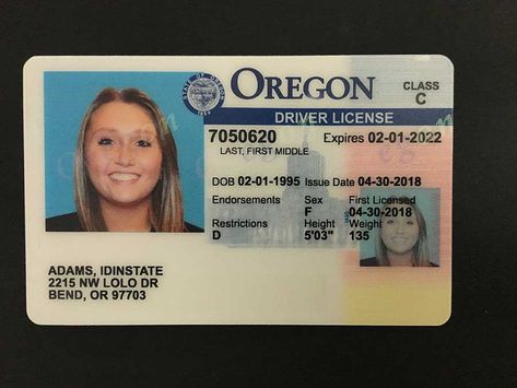 How Much Is A Oregon Fake Id