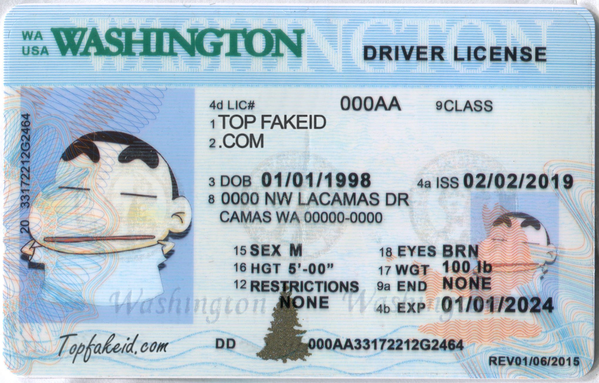 How Much Is A Washington Scannable Fake Id