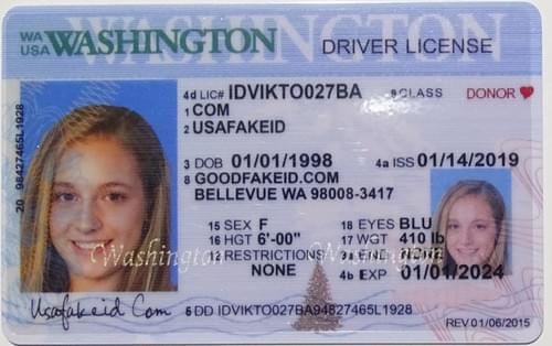 How Much Is A Washington Scannable Fake Id