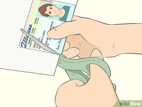 how to do fake id card