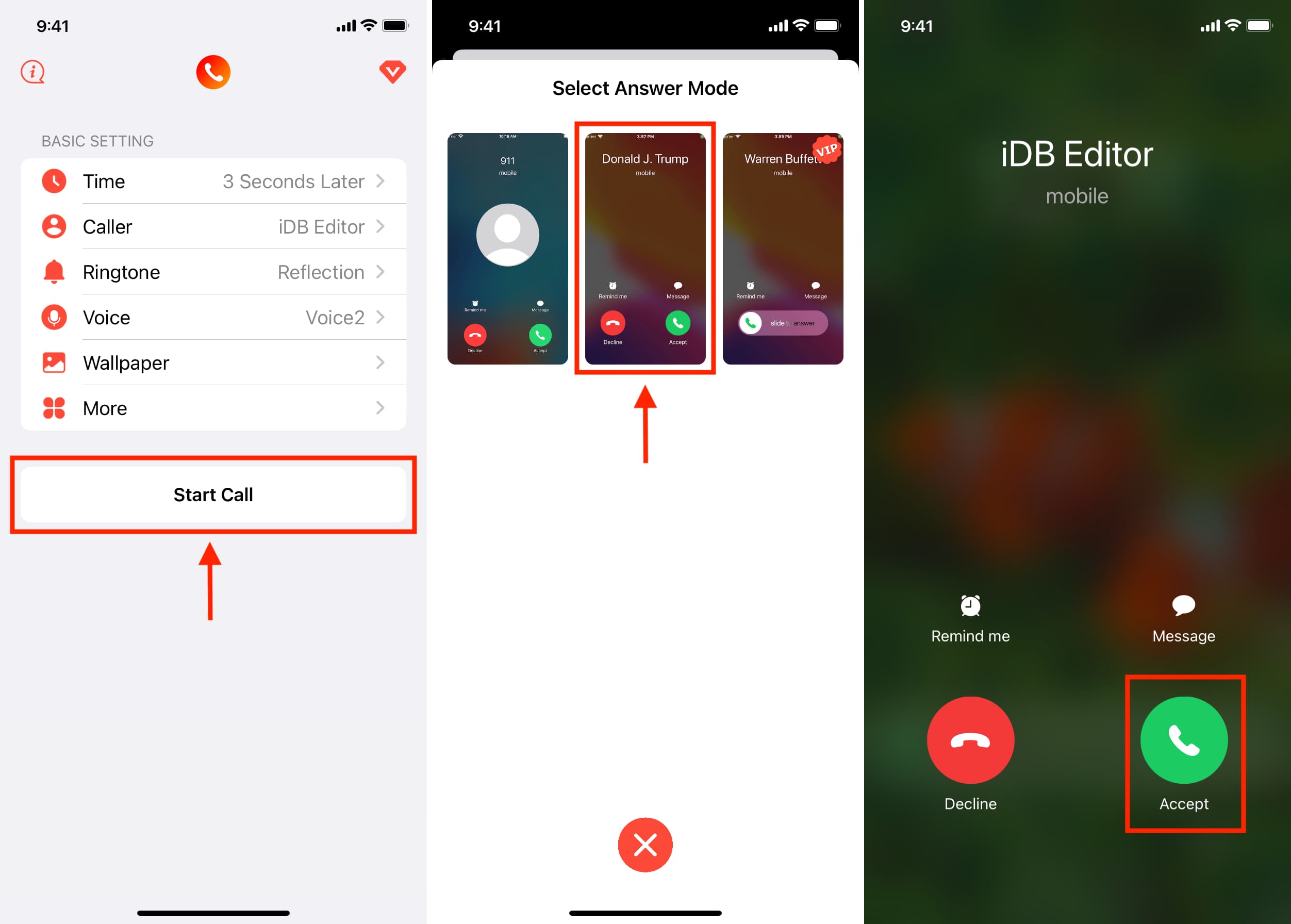 how to fake caller id on iphone