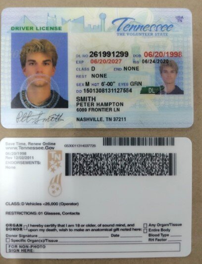 How To Get A Tennessee Scannable Fake Id