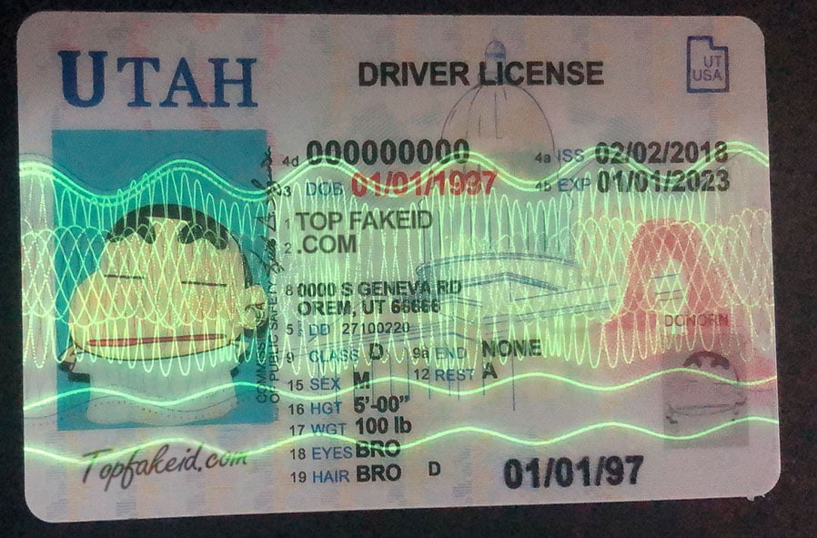 How To Get A Utah Scannable Fake Id