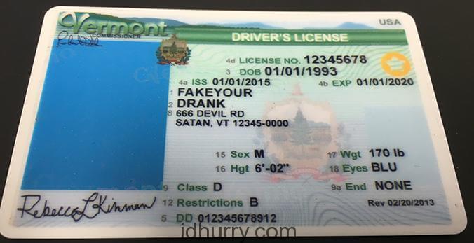 How To Get A Vermont Fake Id