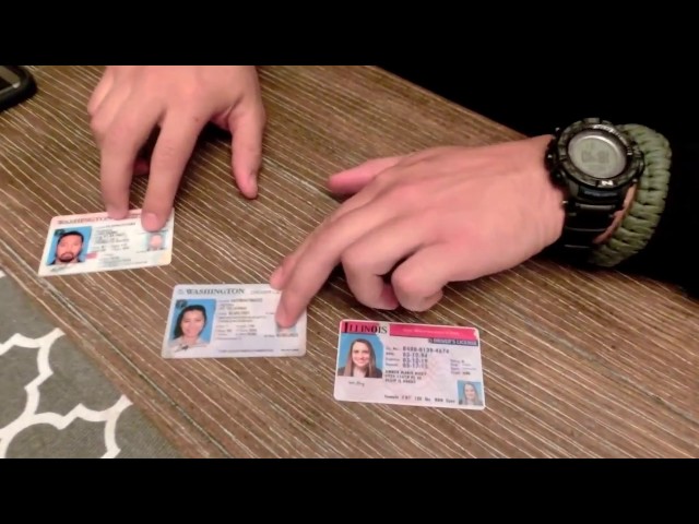 how to identify a fake id