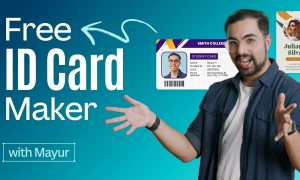 how to make a fake id card