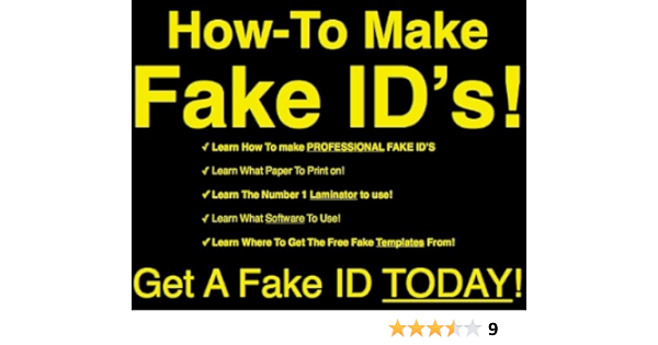 how to make a good fake id