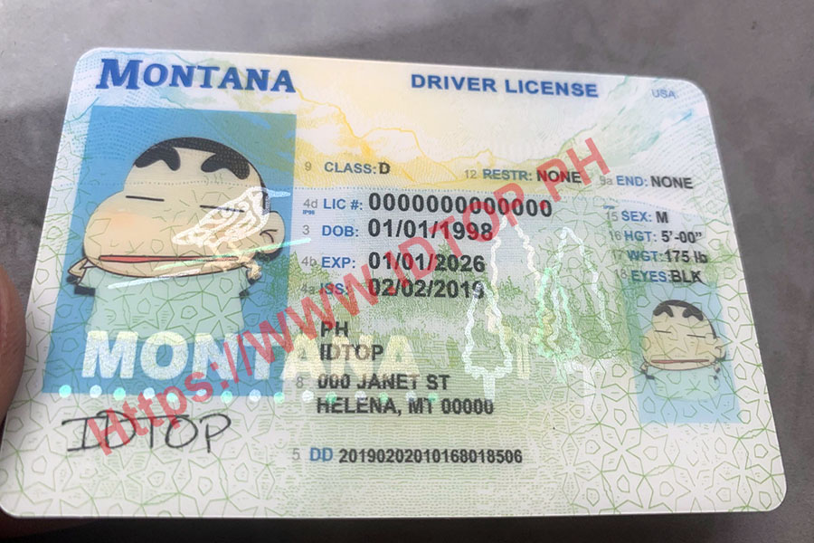 How To Make A Montana Scannable Fake Id