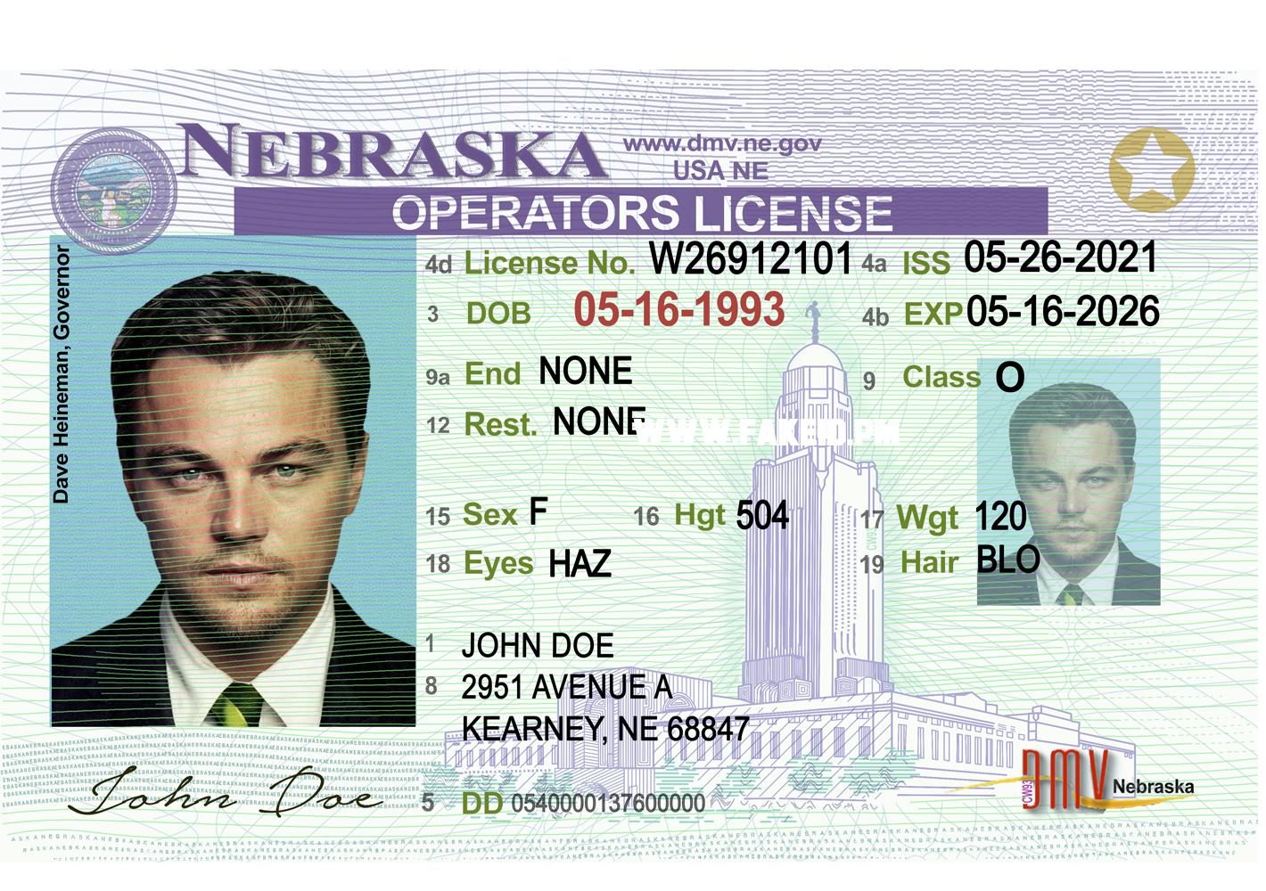 How To Make A Nebraska Scannable Fake Id