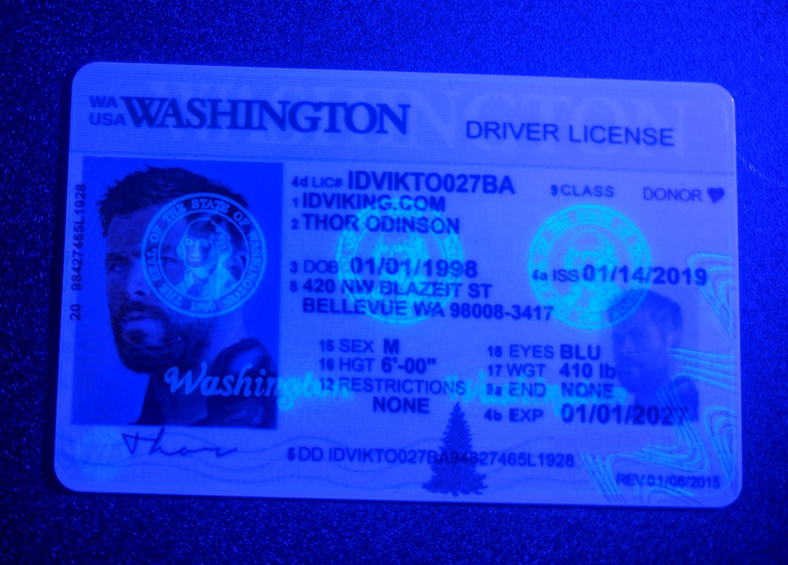 How To Make A Washington Fake Id