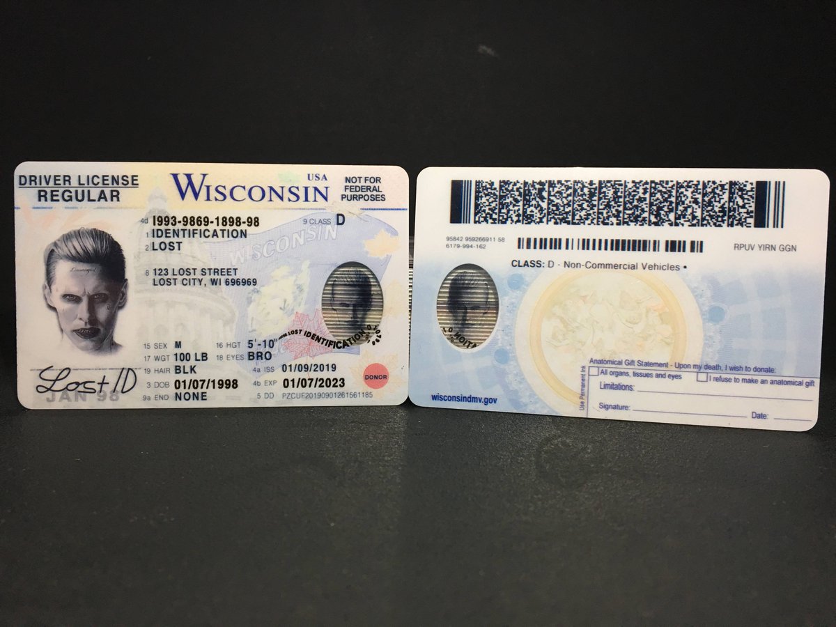 How To Make A Wisconsin Scannable Fake Id