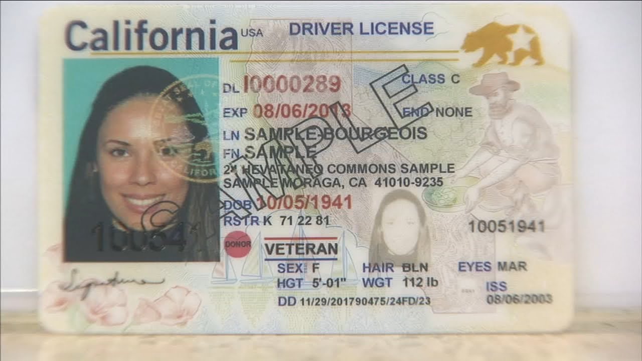 how to spot a fake id california