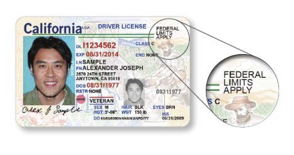 how to spot a fake id california