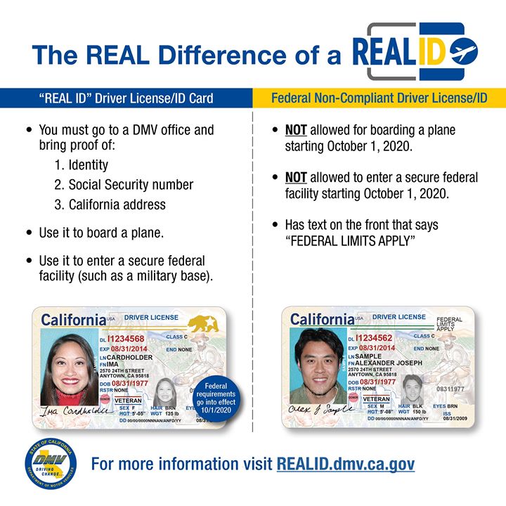 how to spot a fake id california