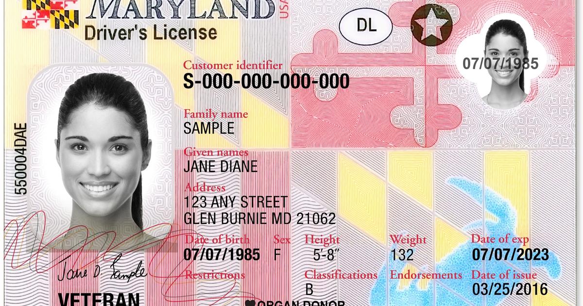 how to spot a fake maryland id