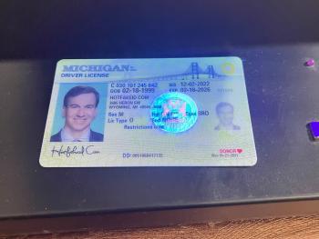 how to spot a fake michigan id