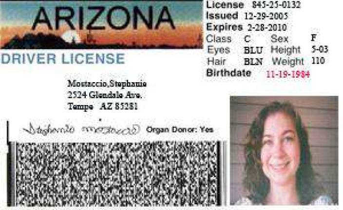 how to spot fake arizona id