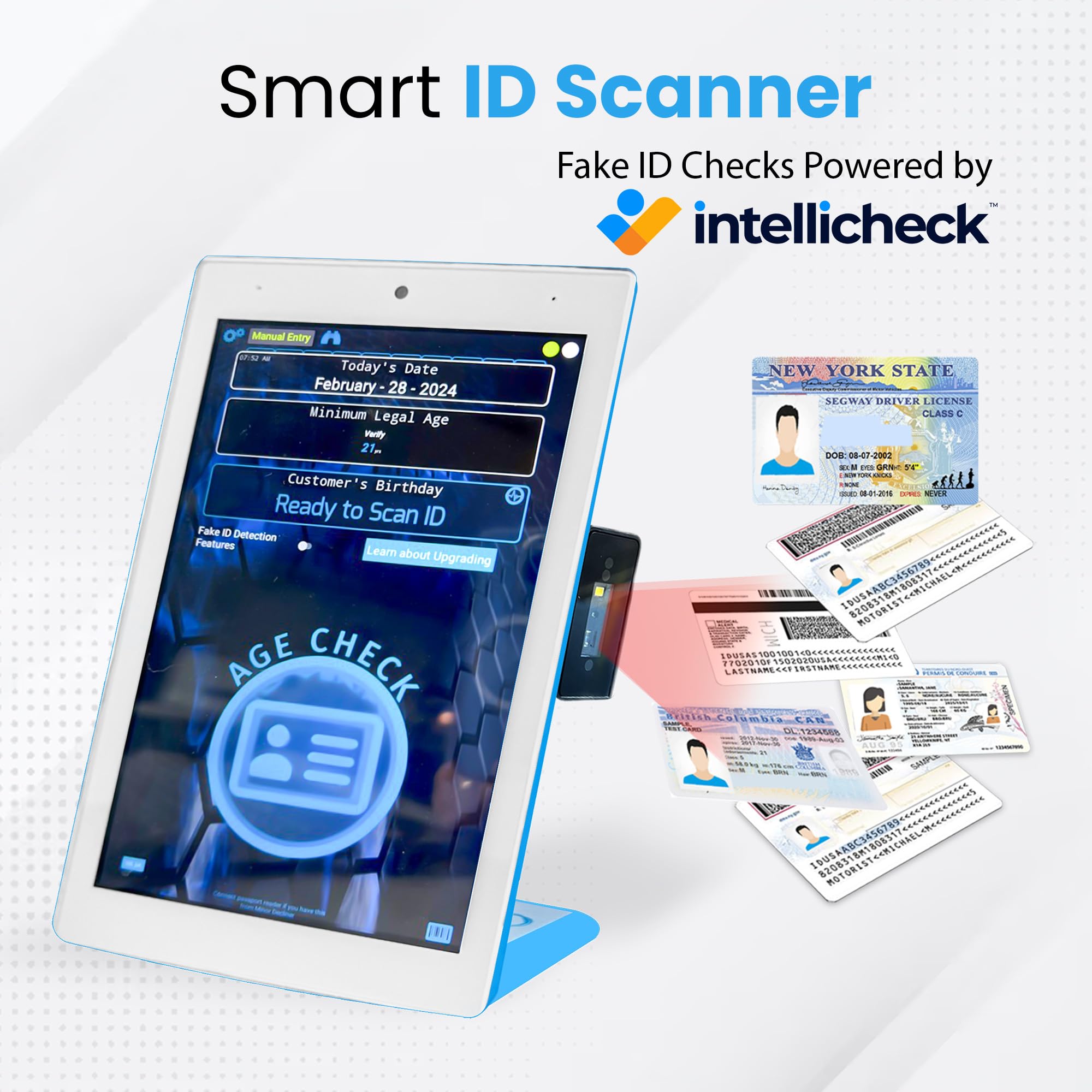 how to tell if a fake id scans