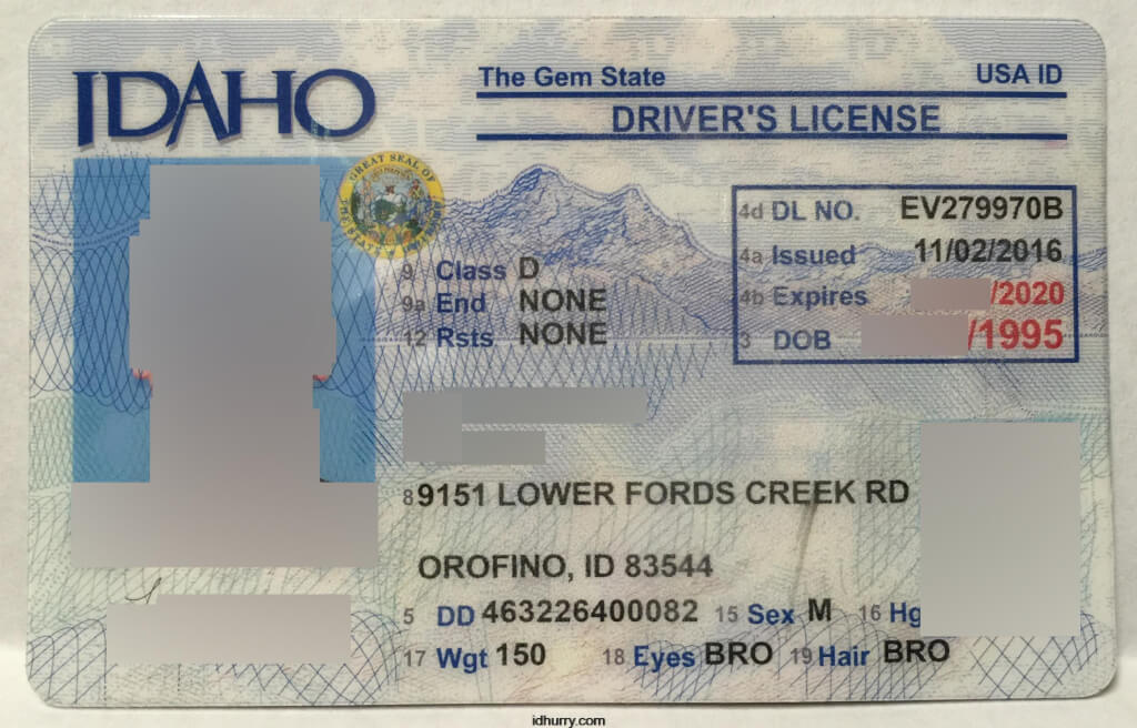 Idaho Fake Id Online