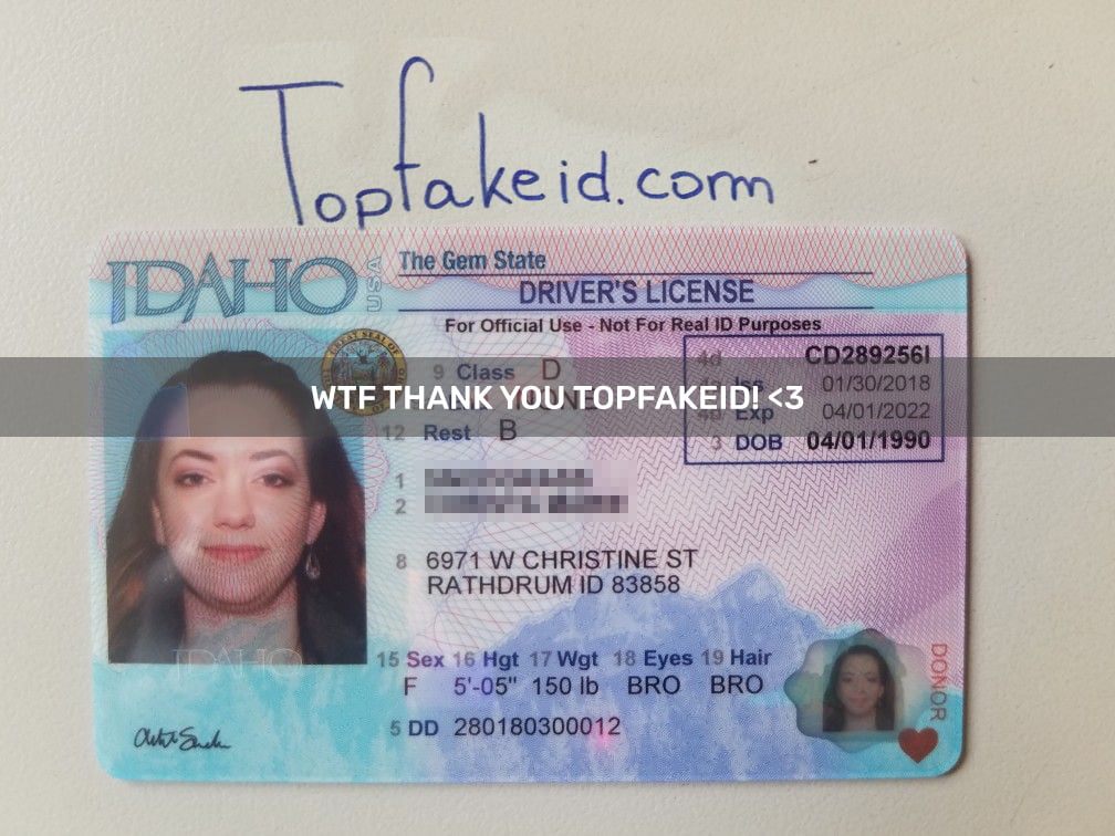 Idaho Scannable Fake Id Website