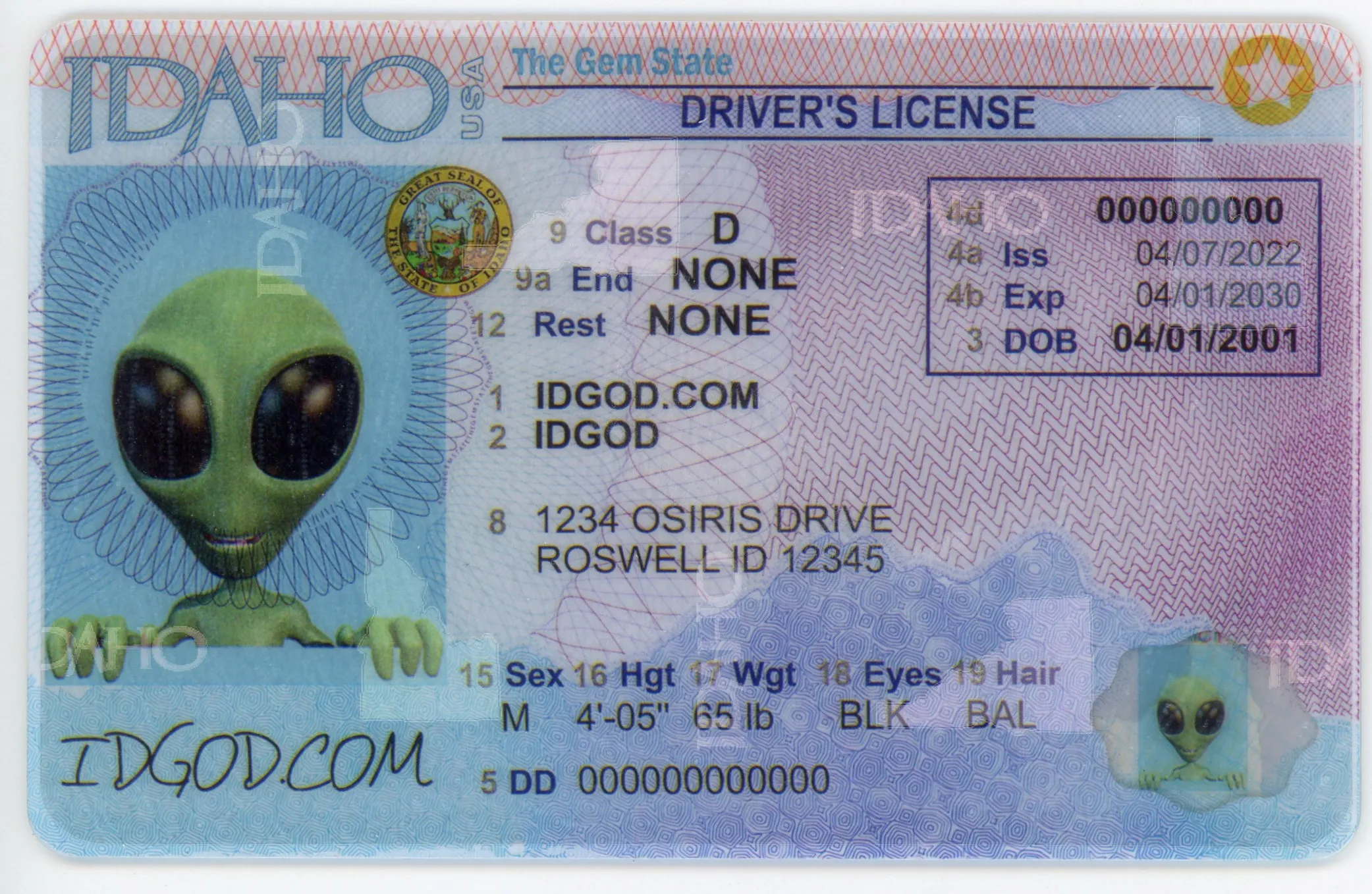 Idaho Scannable Fake Id Website