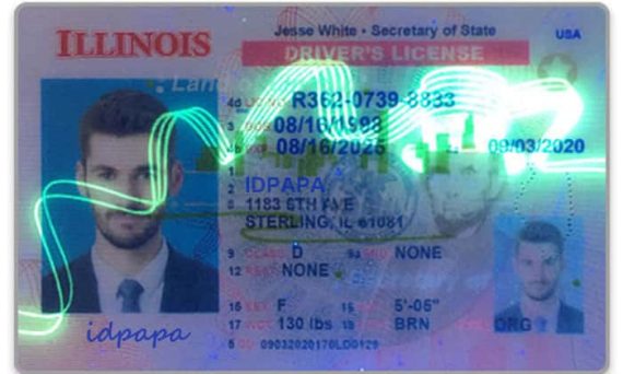 Illinois Scannable Fake Id Maker