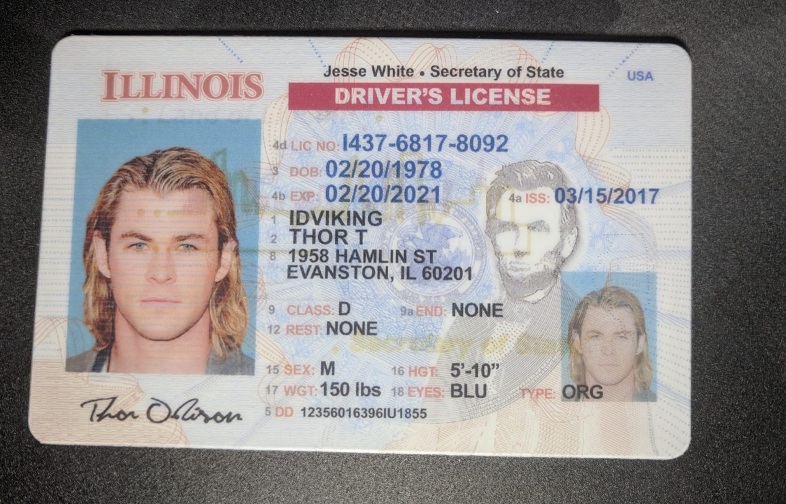 Illinois Scannable Fake Id Maker