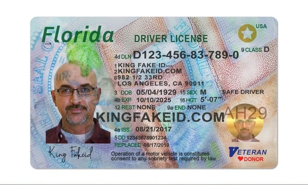 indiana fake id vs real