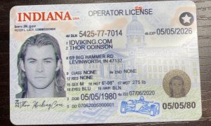 indiana fake id